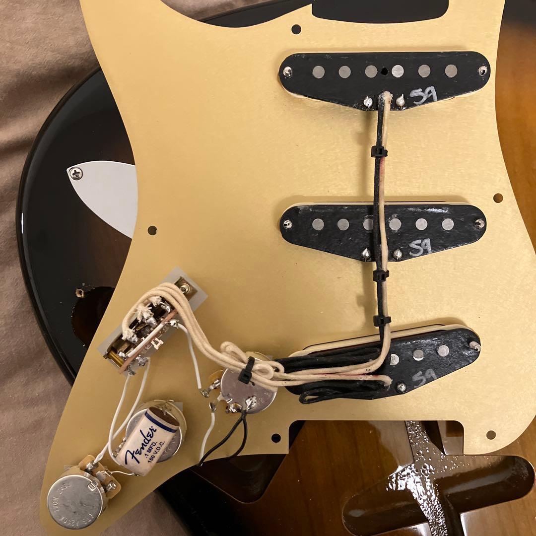 ギター fender japan Stratocaster mod