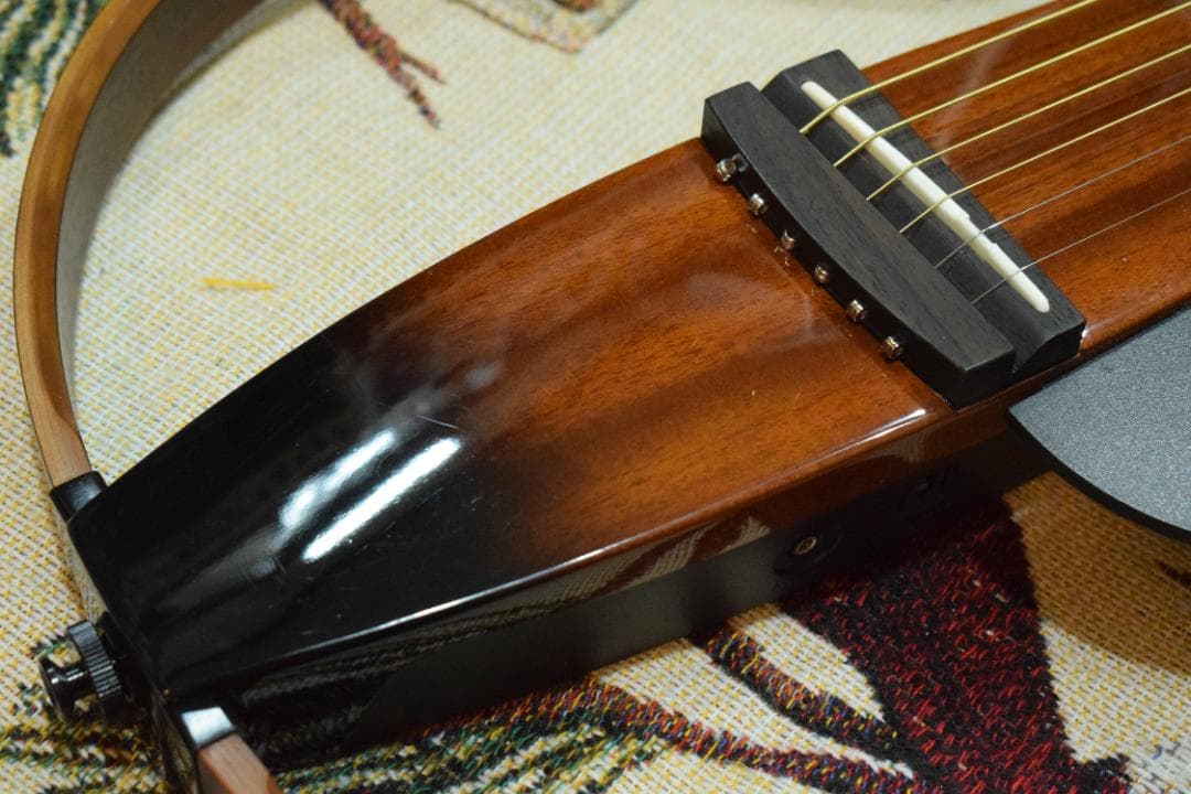 YAMAHA SLG200S TBS 動作OK ケース付き サイレントギター