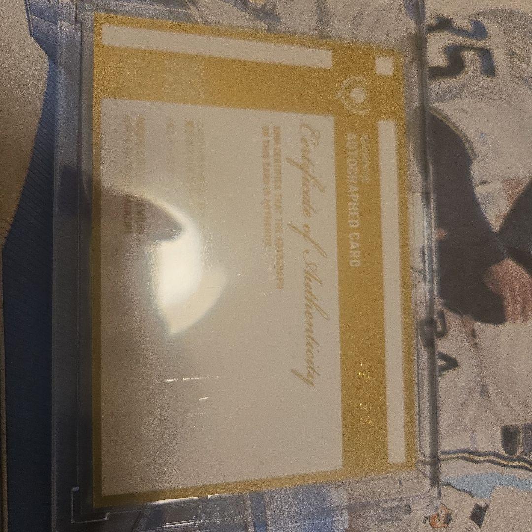 【RC】頓宮 裕真 直筆サイン 50枚限定 12枚限定