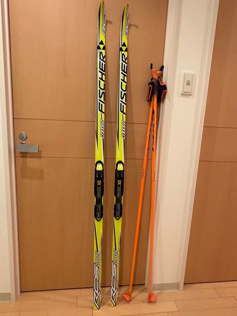 クロスカントリースキーFISCHER クラッシック (ビンディング付き)