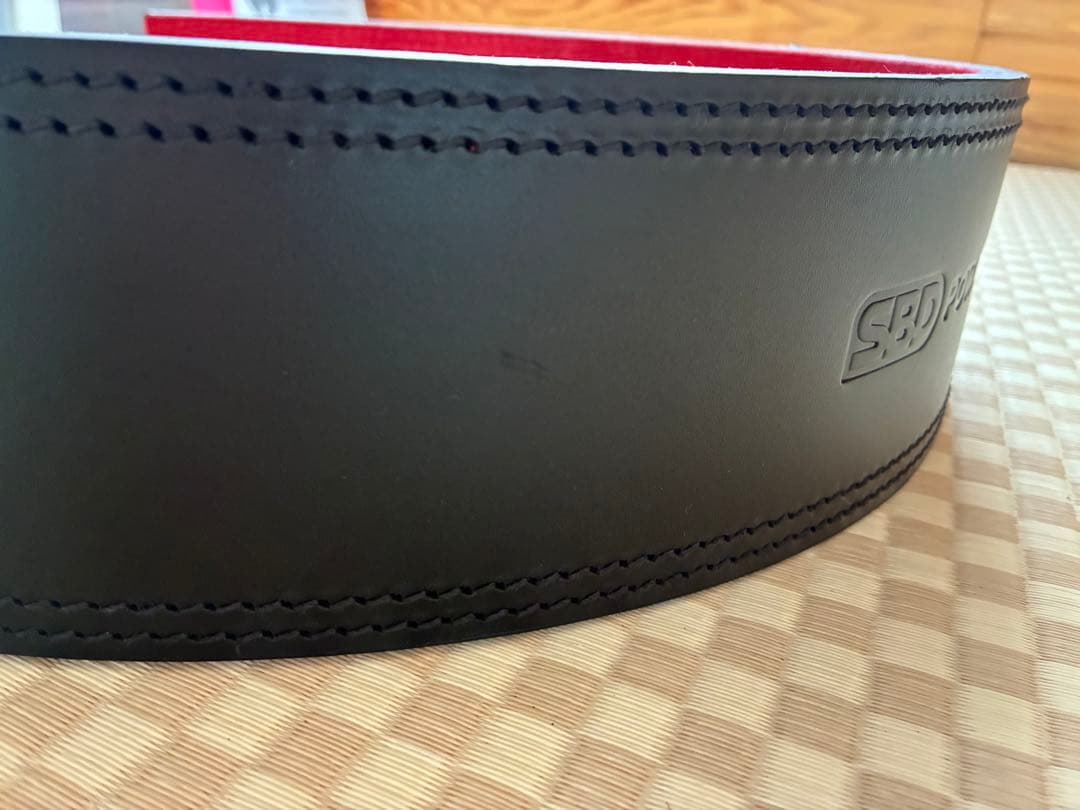 SBD パワーリフティングベルト　13㎜　XL