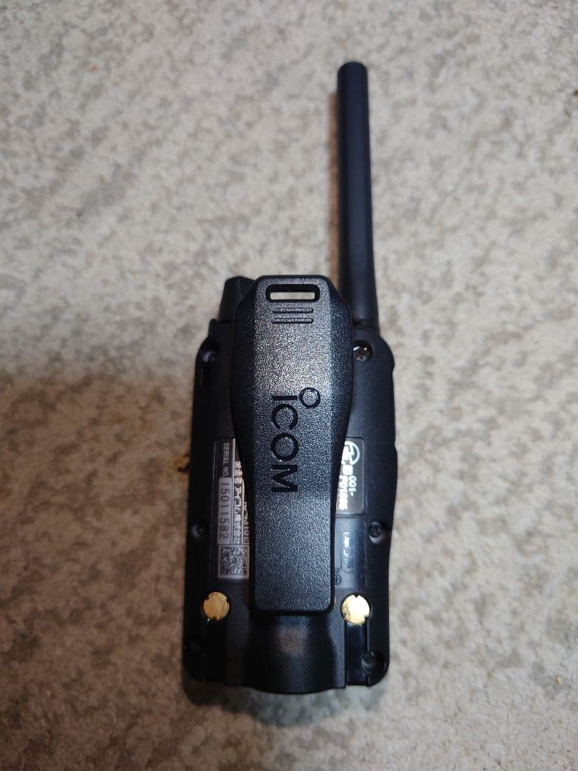 IC-4310 開封後未使用！コンドルラジオポーチ PTTスイッチセット！