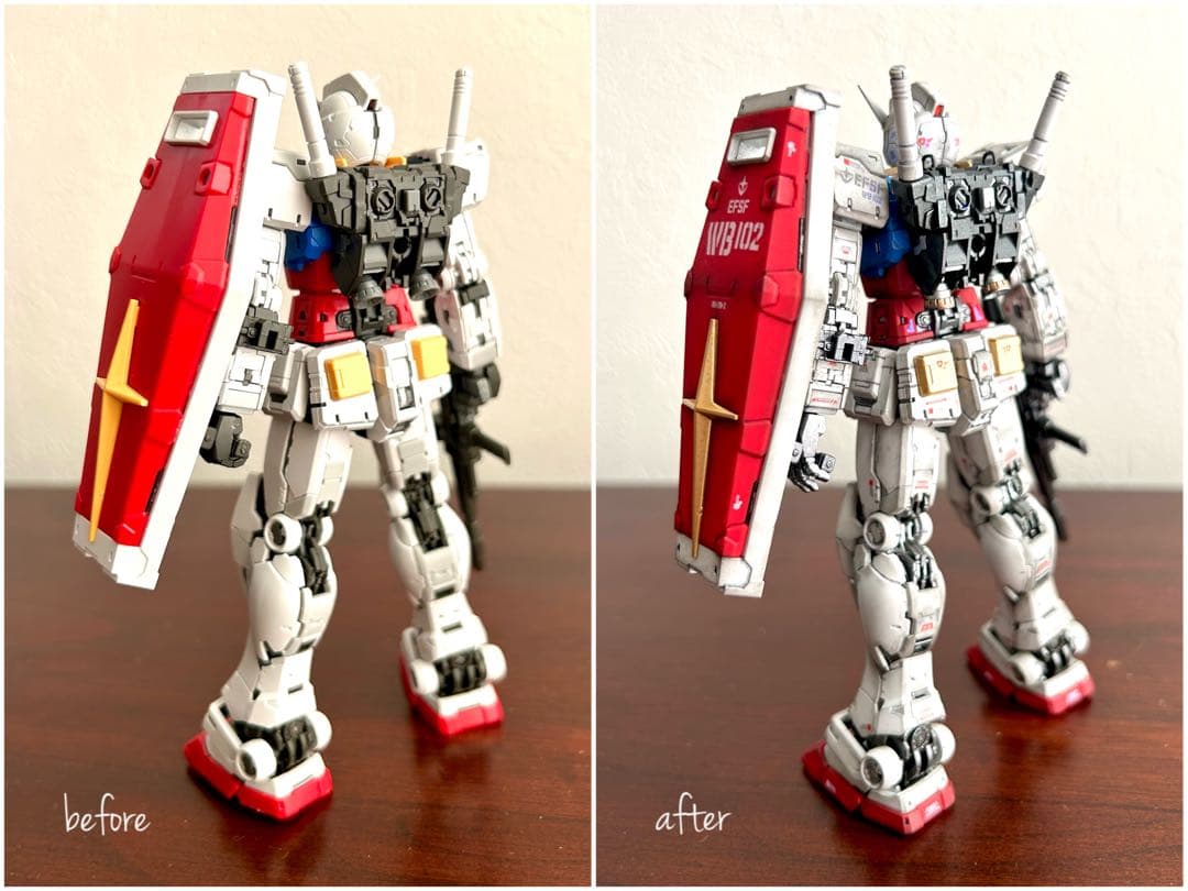 【ガンプラ】 塗装済み完成品　RG RX-78-2 ガンダム Ver.2.0