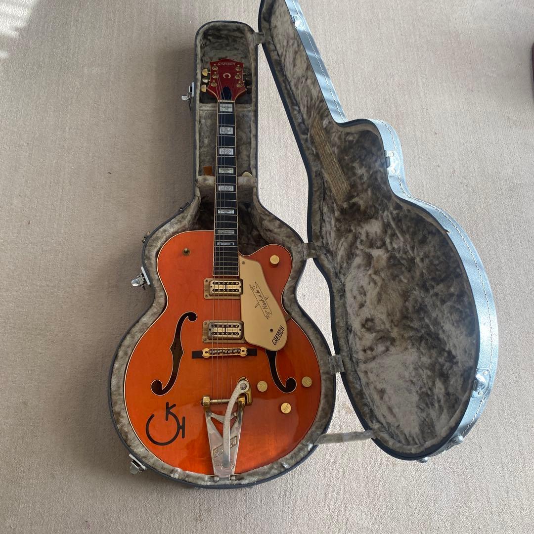 Gretsch G6120W-エレキギター オレンジ/ウエスタン-カントリー