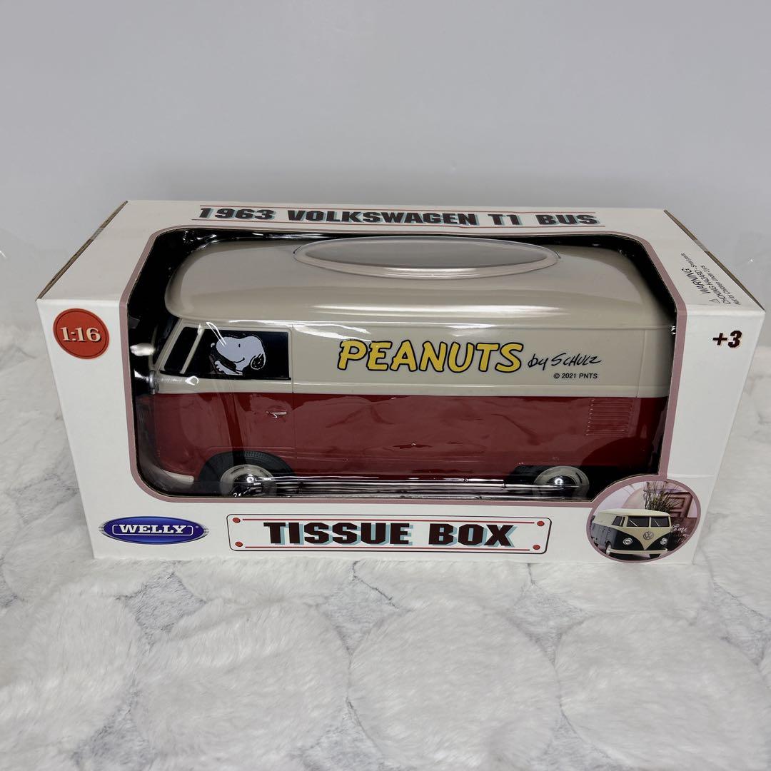 新品 スヌーピー PEANUTS × Volkswagen ワーゲンバス プラザ