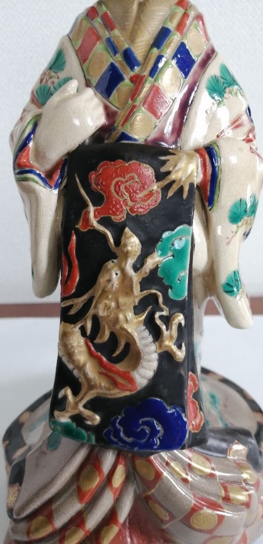 薩摩焼　美人伏香炉