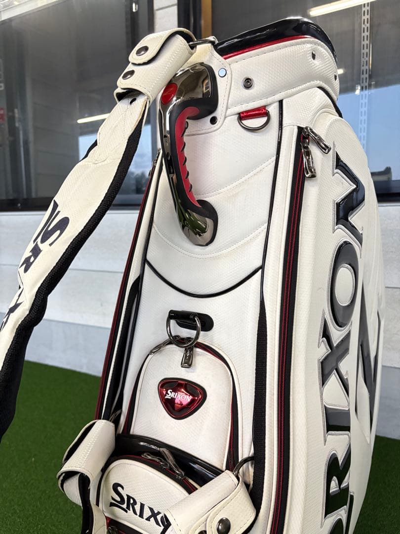 SRIXON Zシリーズ ツアー仕様キャディバッグ　ホワイト　中古品