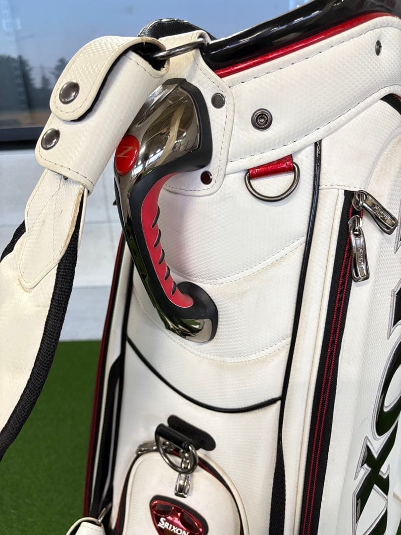 SRIXON Zシリーズ ツアー仕様キャディバッグ　ホワイト　中古品