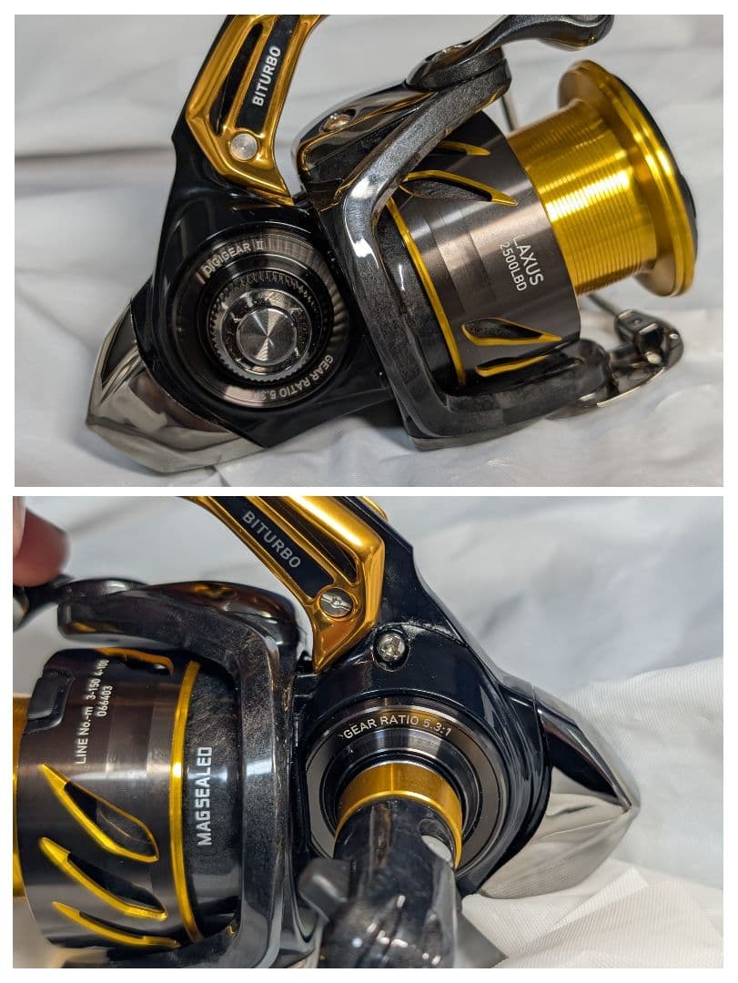 ダイワ　管83HP 19 ラグザス LAXUS 2500LBD 美品