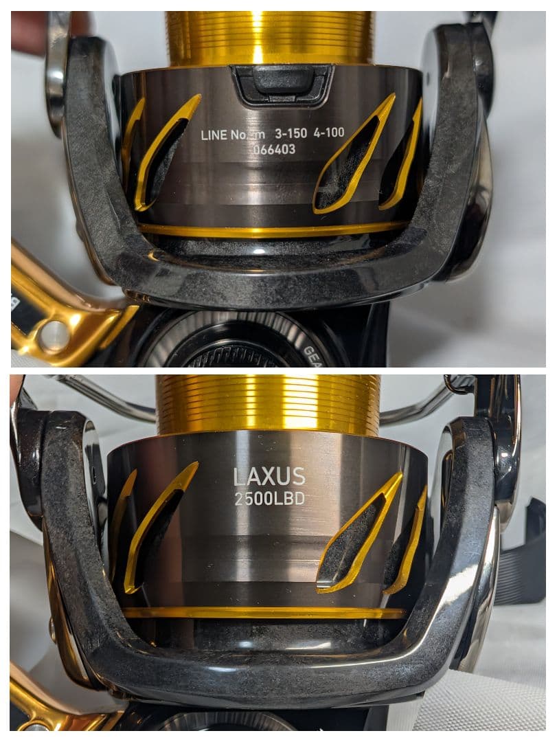 ダイワ　管83HP 19 ラグザス LAXUS 2500LBD 美品