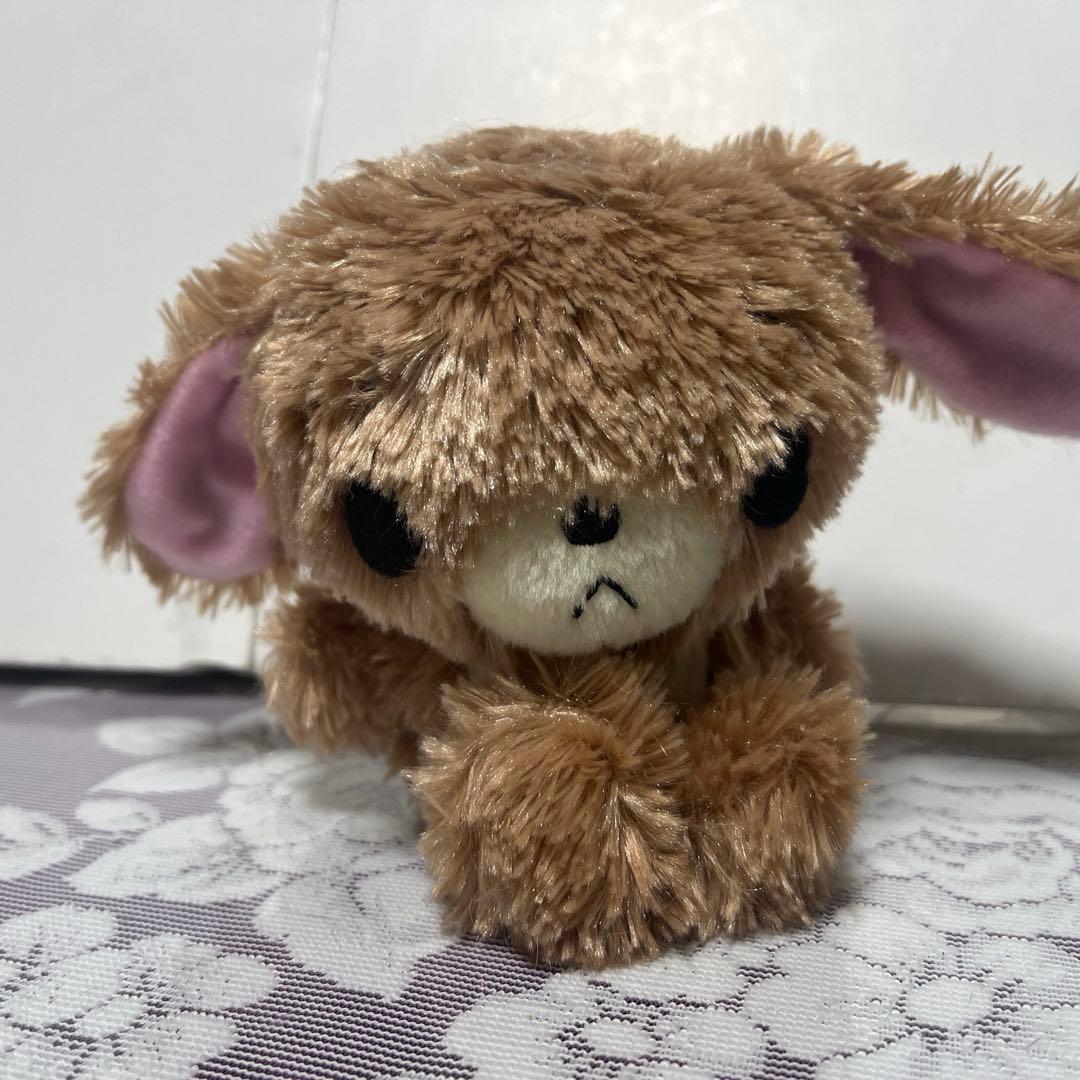 未使用③❤️ シュガーバニーズ フレンド 動く ぬいぐるみ うなずき くろうさ