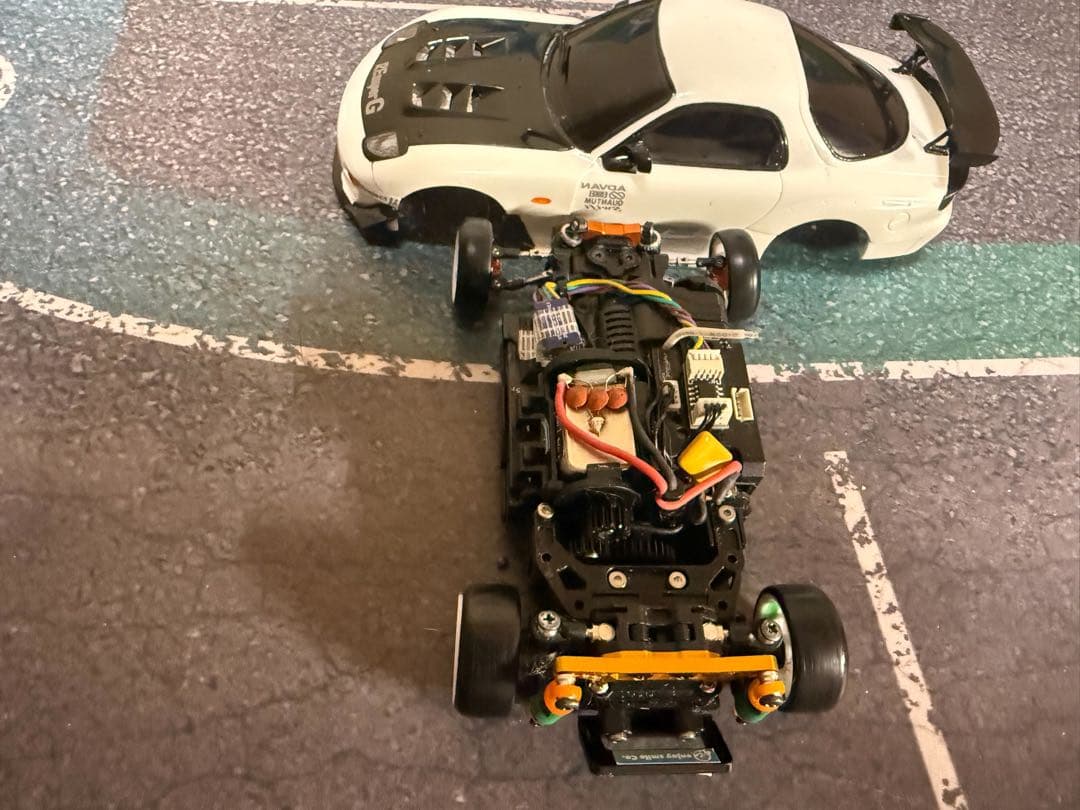 京商ミニッツAWD1台&MRD3台&4×4 シャーシ計5台セット(ボディオマケ)