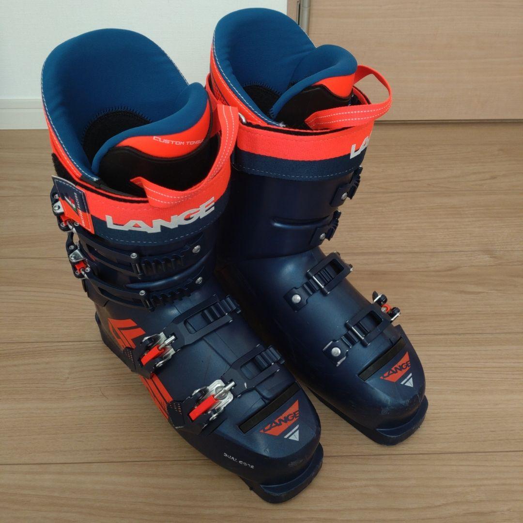 LANGE RS 110 スキーブーツ ネイビー/オレンジ