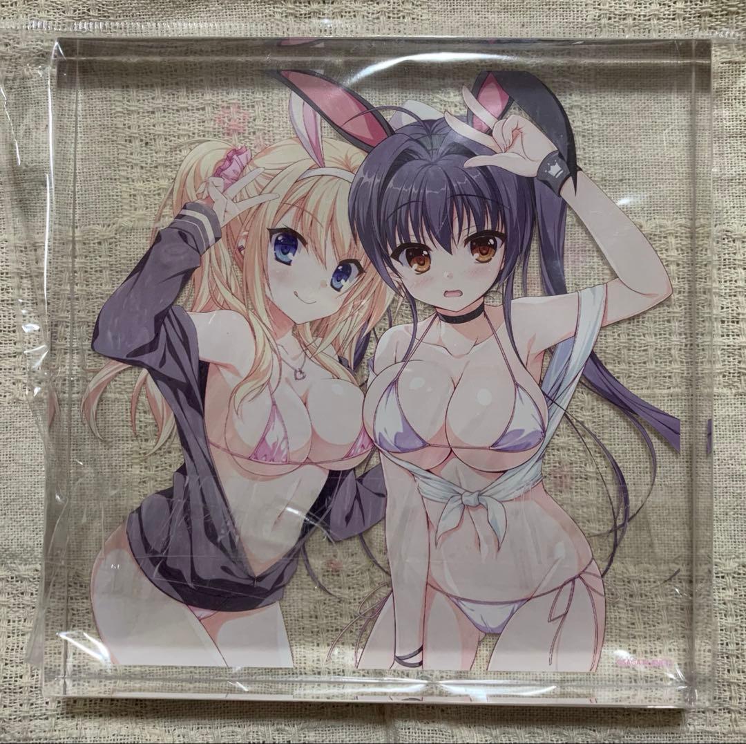 金色ラブリッチェ　妃玲奈 城ヶ崎絢　アクリルブロック