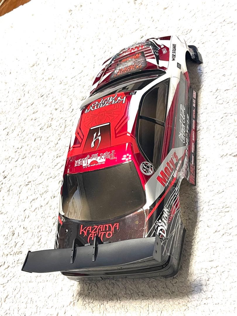 希少　ヨコモ製旧型100マークⅡ Kazama Auto バイナル仕様ボディ