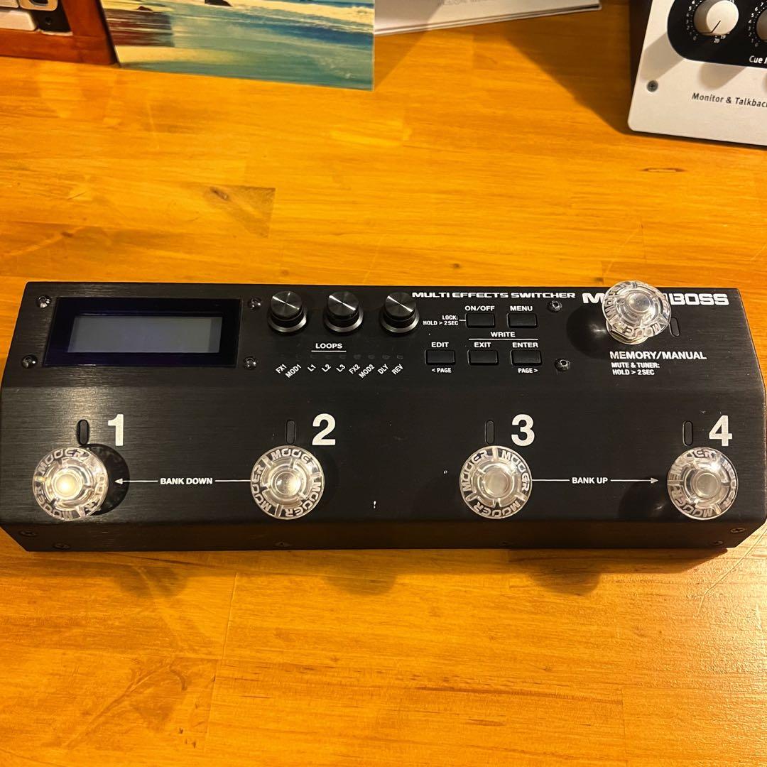 【断捨離特価】BOSS MS-3 マルチエフェクター フットスイッチハット付