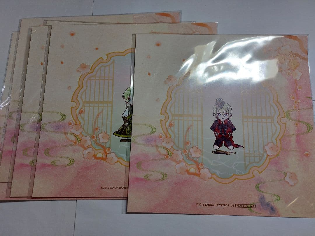 刀剣乱舞 アニカフェ 顕現シート セット 長義 鶴丸 抜丸 太閤 日向