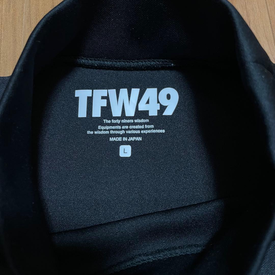 TFW49 モックネック　ロングTシャツ L junhashimoto ゴルフ