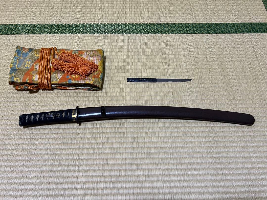 脇差　拵　刀袋付き