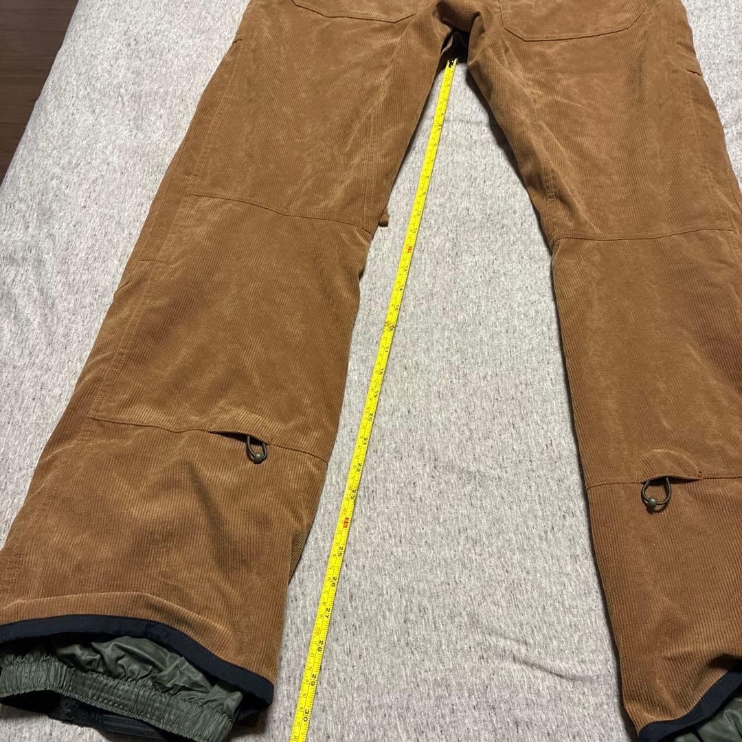 【廃盤品】burton コーデュロイ　ワイドカーゴパンツ