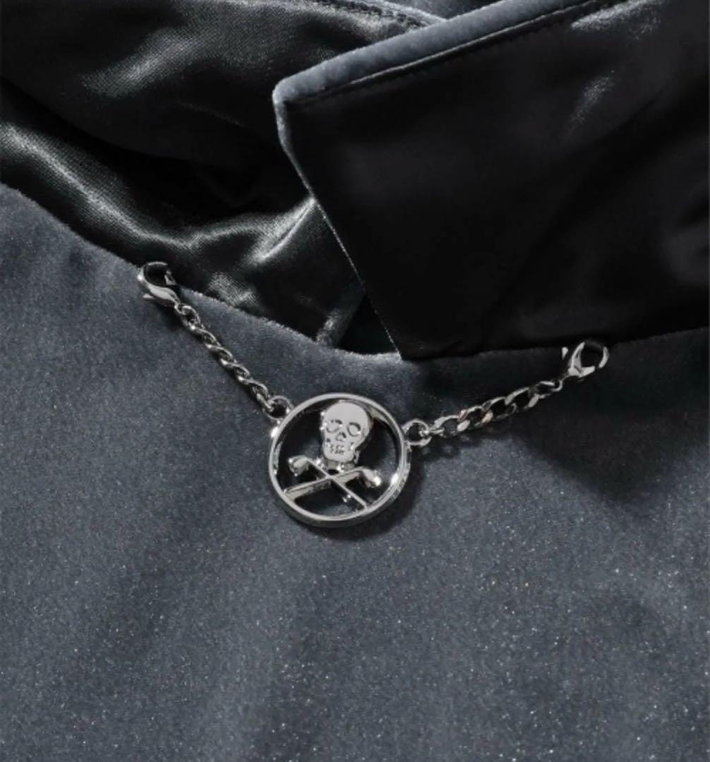 マーク&ロナ ベロアシャツ 定価39,600円 48（L）グレー