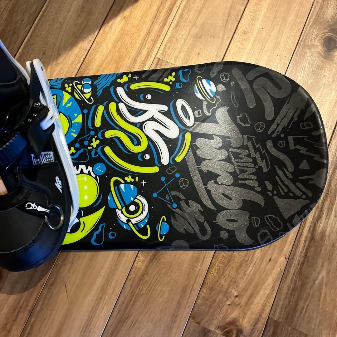 K2 スノーボード3点セット　120㎝（ブーツ22㎝）