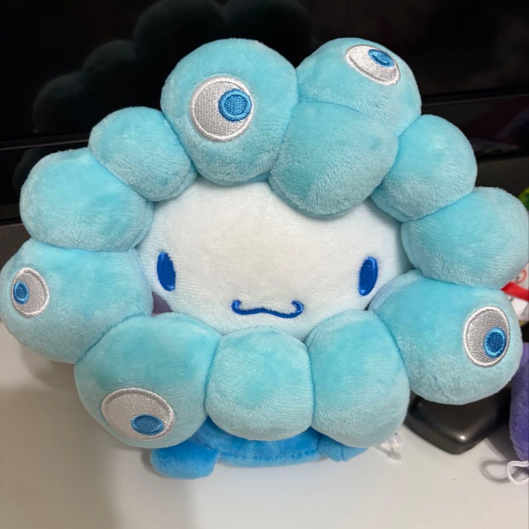 大阪関西万博 ミャクミャク サンリオ なりきりぬいぐるみ シナモン ぬいぐるみM