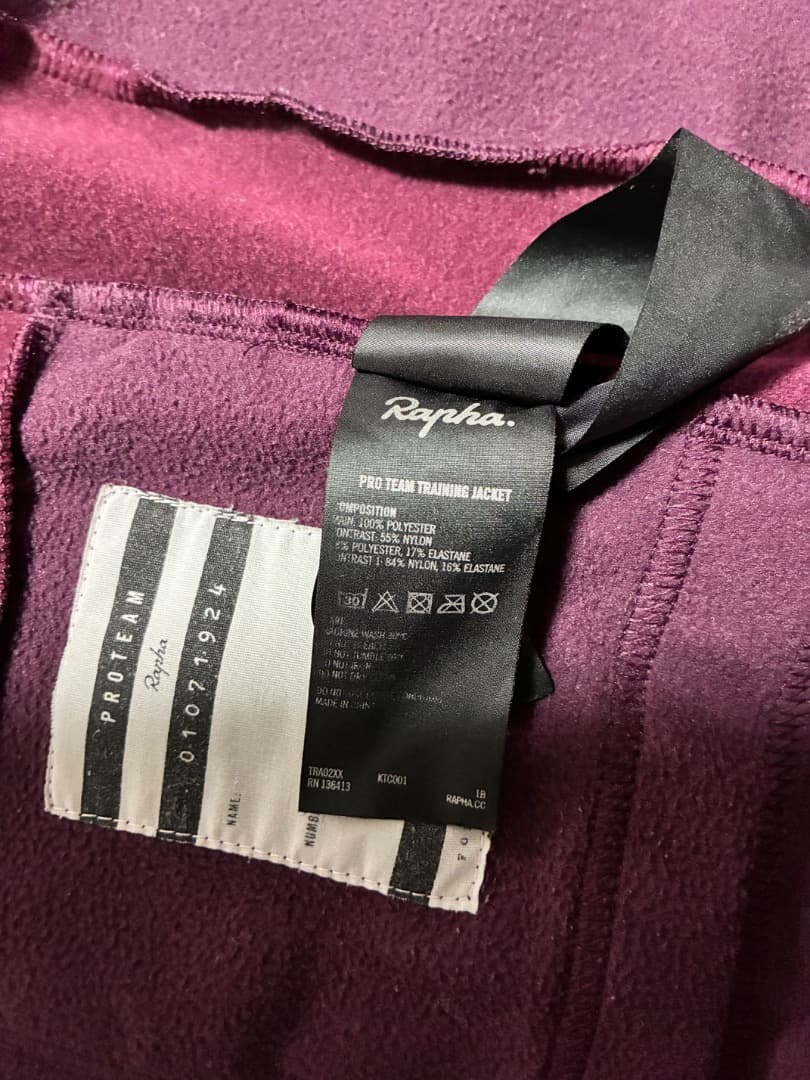 ウェア Rapha pro team training jacket M