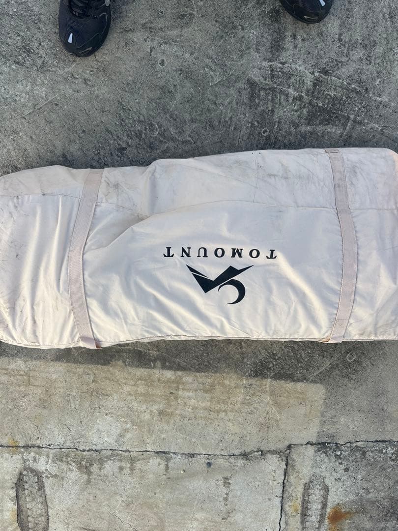 TOMOUNT キャンプ用テント ベージュ