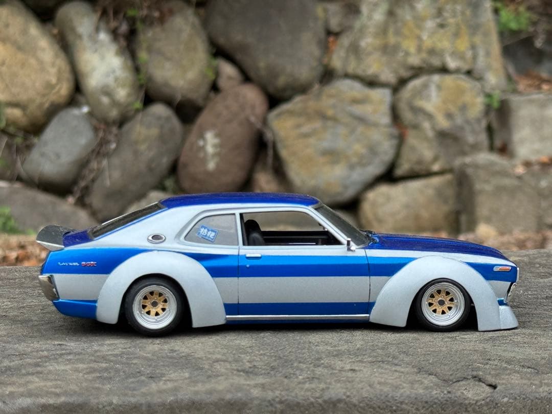 絶版完成品　マルイ•ワークスオバフェンスリックタイヤ　ローレルSGX