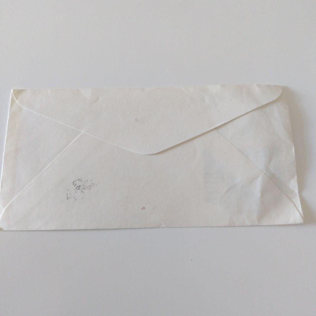 天皇陛下御在位60年記念切手　小型シート　使用済　封筒難あり