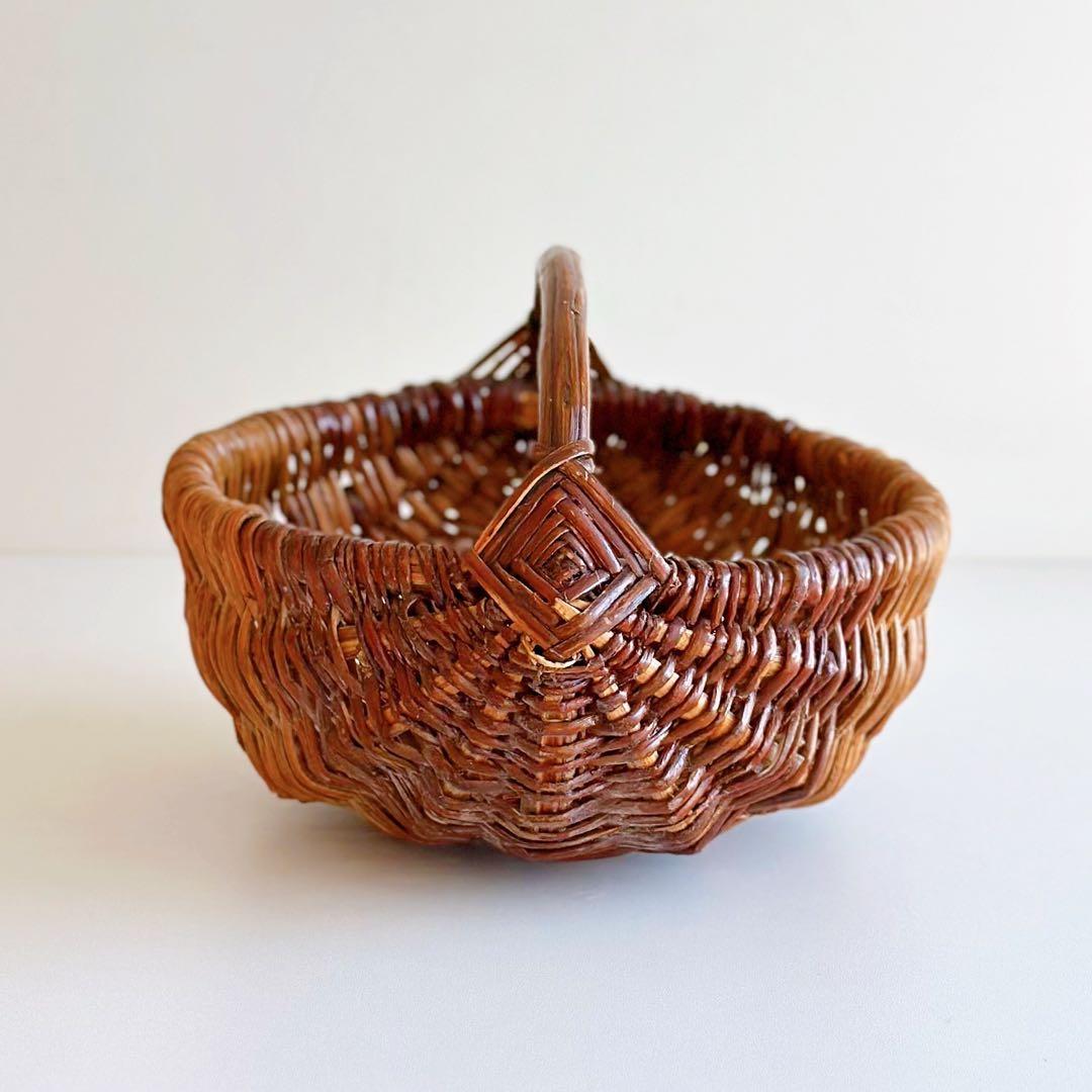 フランス アンティーク パニエ 籠 かご