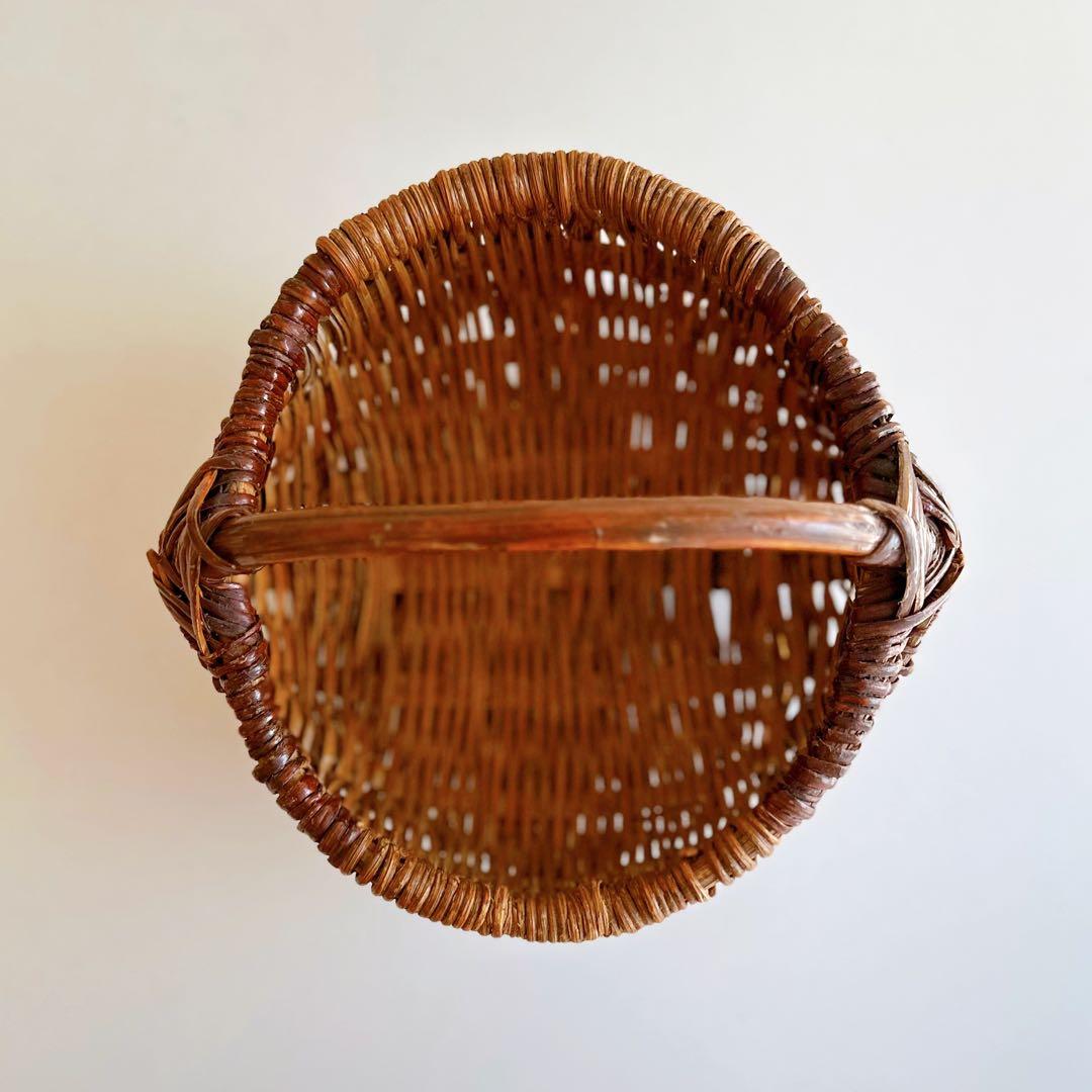 フランス アンティーク パニエ 籠 かご