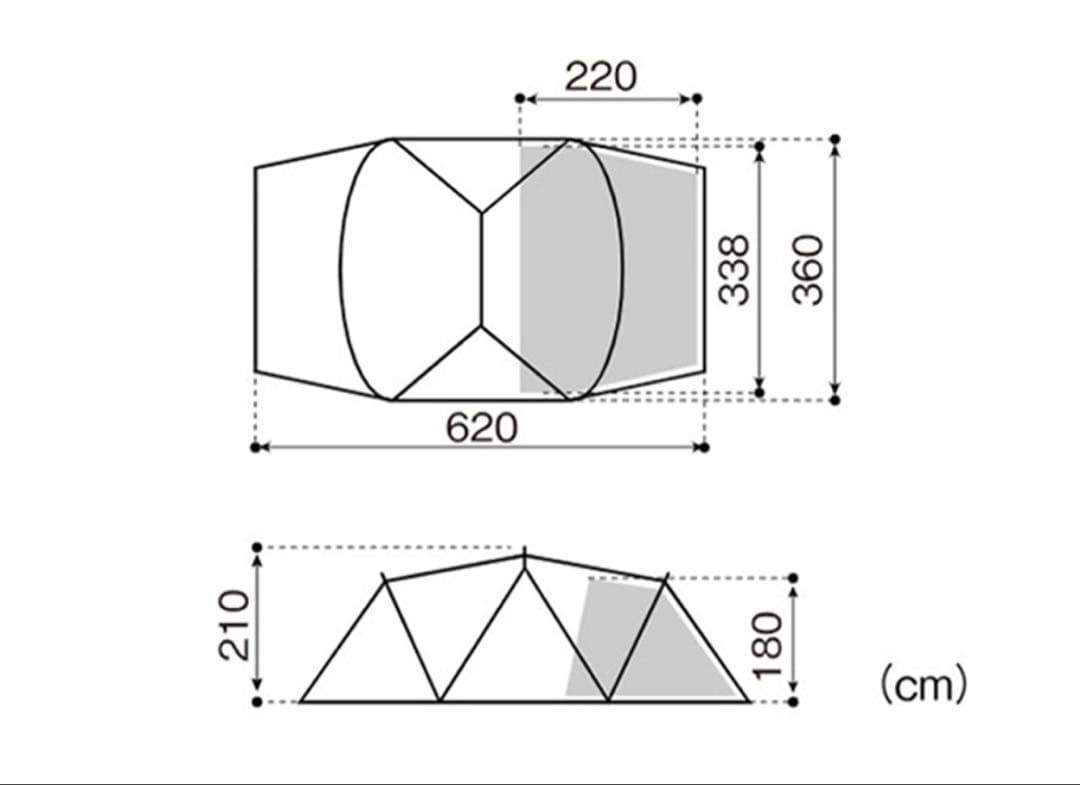  Peak ランドネストシェルター