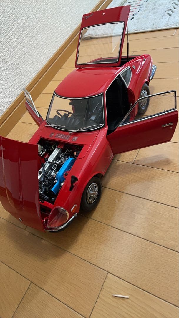週間フェアレディ240Z 1/8スケールモデル 赤 完成品