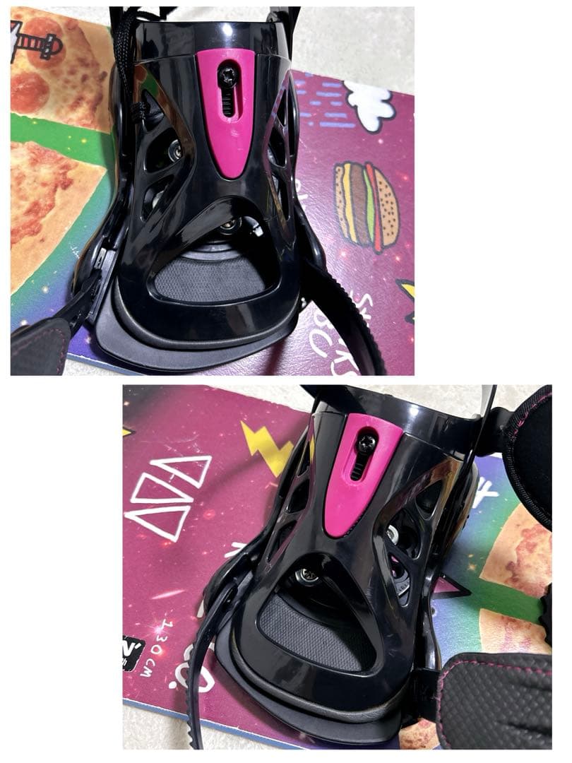 RIDE ZUMA キッズ 130cm スノーボード 2点セット 可愛い　子供