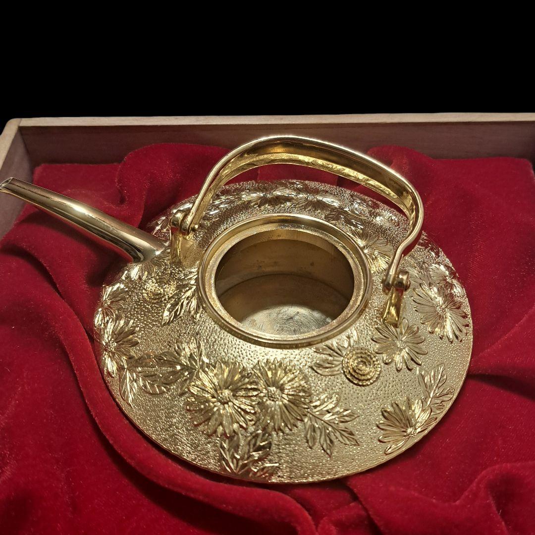 屠蘇器セット　金メッキ　銚子　盃　お屠蘇　屠蘇器