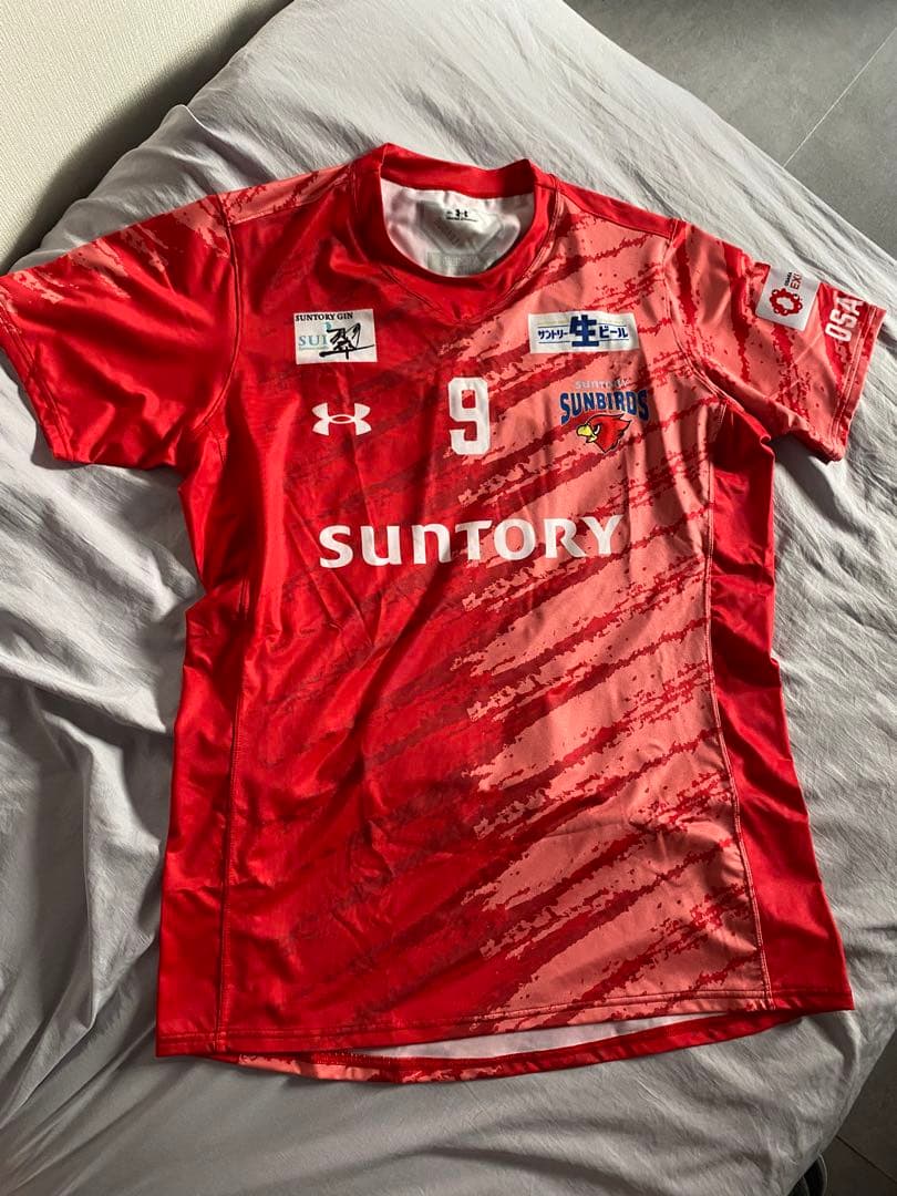 大宅真樹 サントリーサンバーズ ユニフォーム