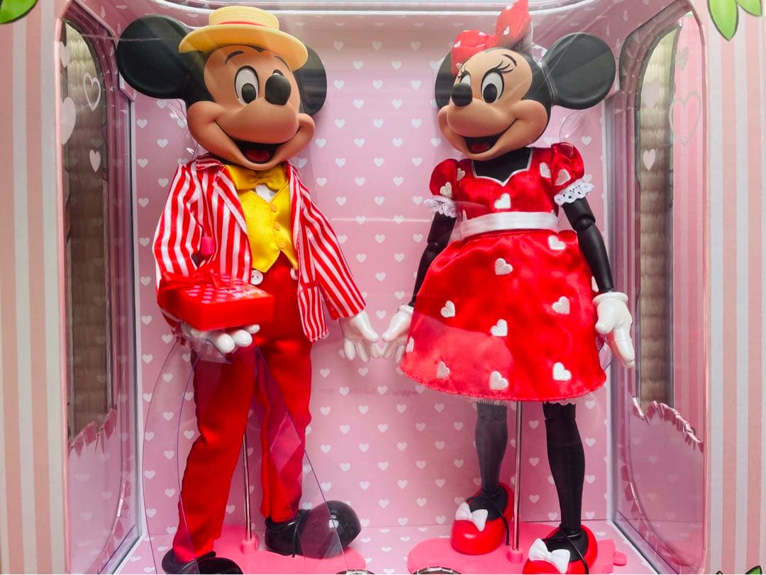 ディズニー　フィギュア　ドール　ミッキー バレンタイン