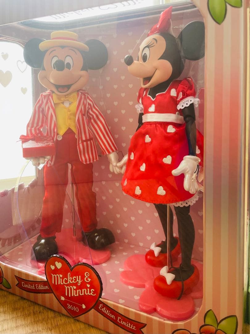 ディズニー　フィギュア　ドール　ミッキー バレンタイン