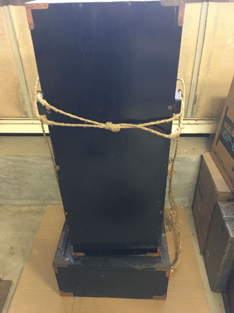 古い重箱　骨董　昭和レトロ