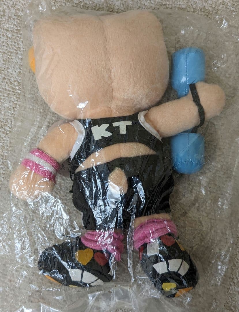 ハローキティ ぬいぐるみ エアロビ 日焼け サンリオ マスコット kitty
