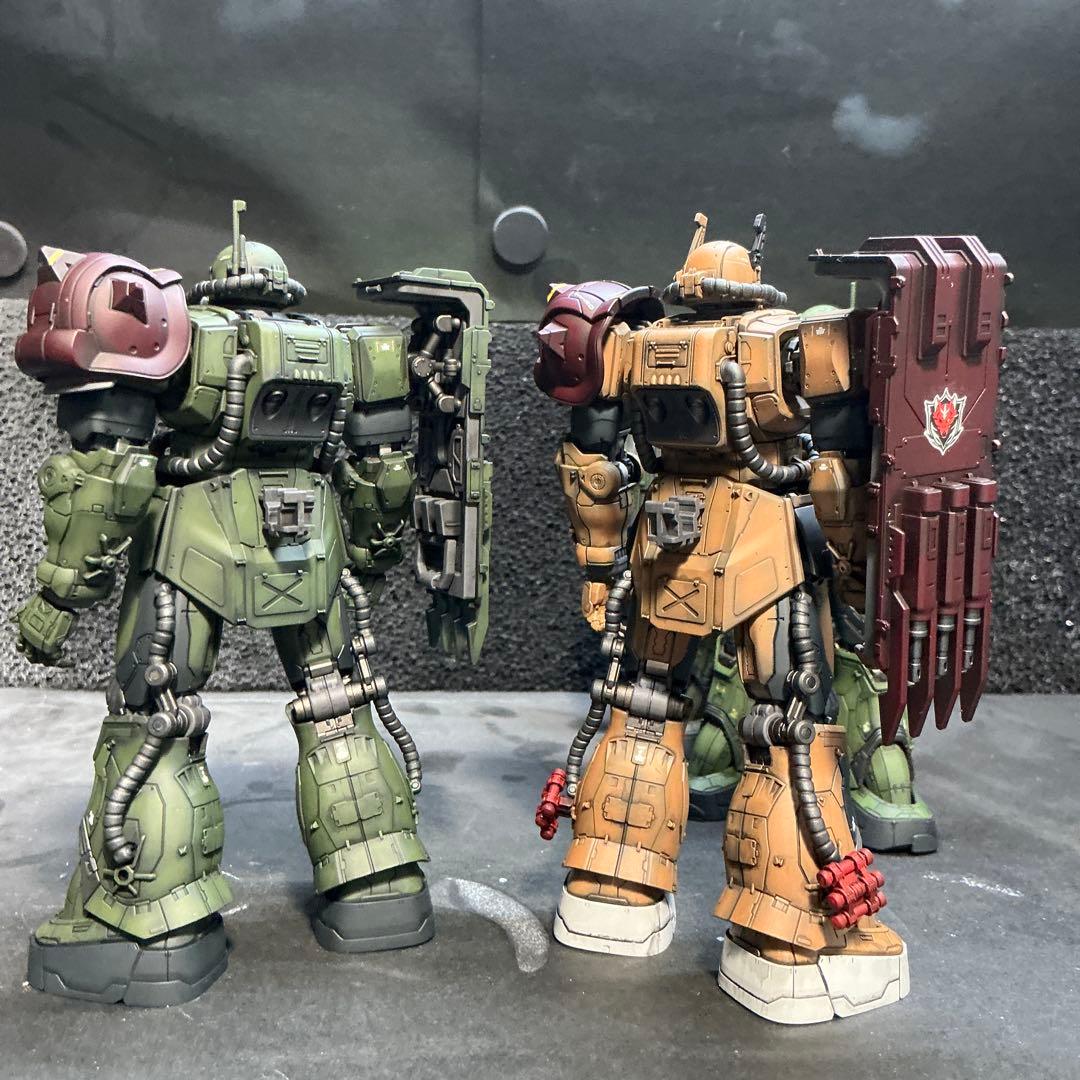 ガンプラ完成品　復讐のレクイエム　ザク　6体SET