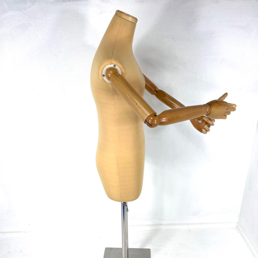 トルソー　マネキン　着付け指付き　腕つき 和装用　女性