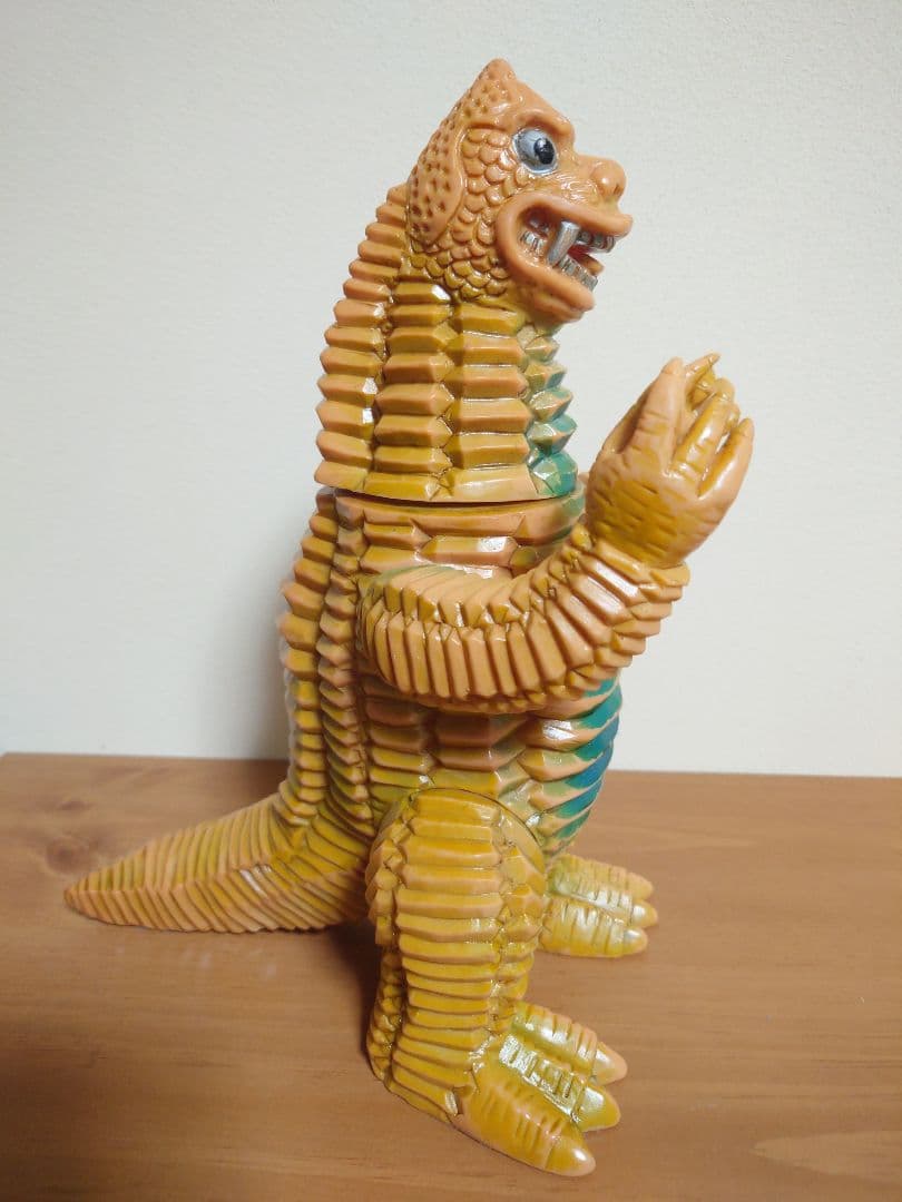 【当時もの】ブルマァク　ソフビ　ジャイアント　レッドキング　初代ウルトラマン