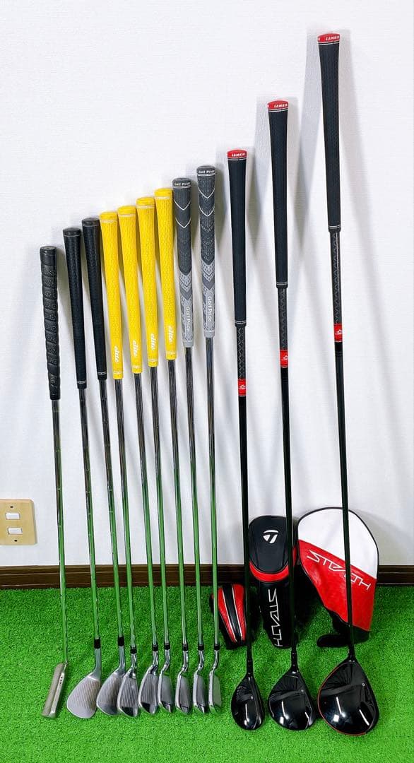 バック無し　テーラーメイド ステルス2 RSi1 12本　メンズ　ゴルフセット