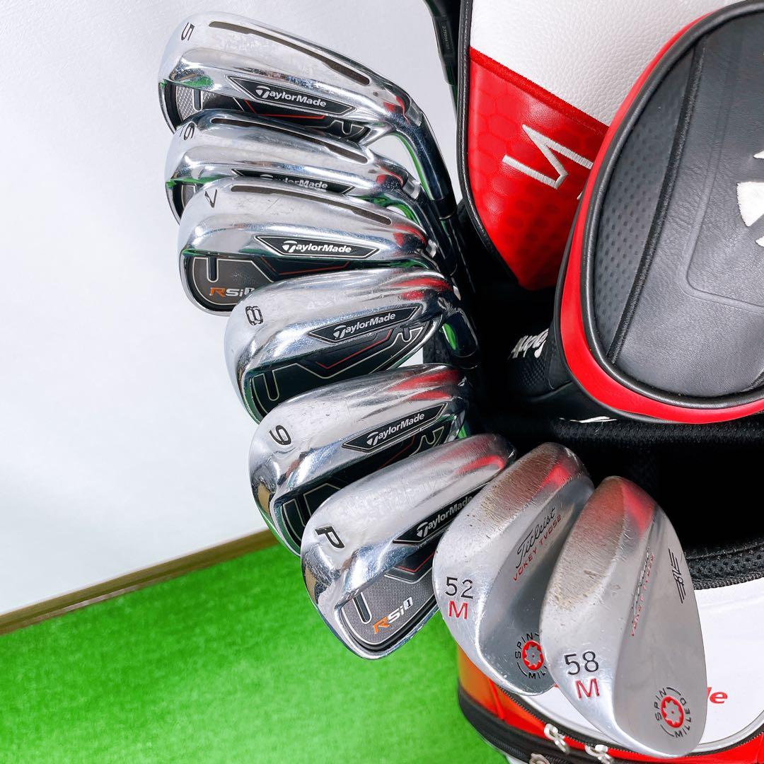 バック無し　テーラーメイド ステルス2 RSi1 12本　メンズ　ゴルフセット