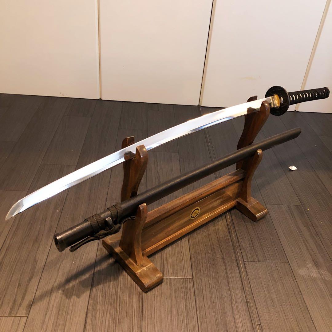 高級模造刀　研波刃　合金　居合刀　本格