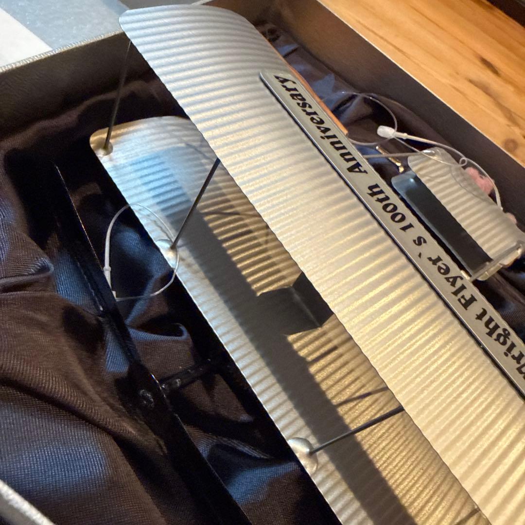 限定1000体・シリアルNo.43ブリキ製】ライトフライヤー100周年記念モデル