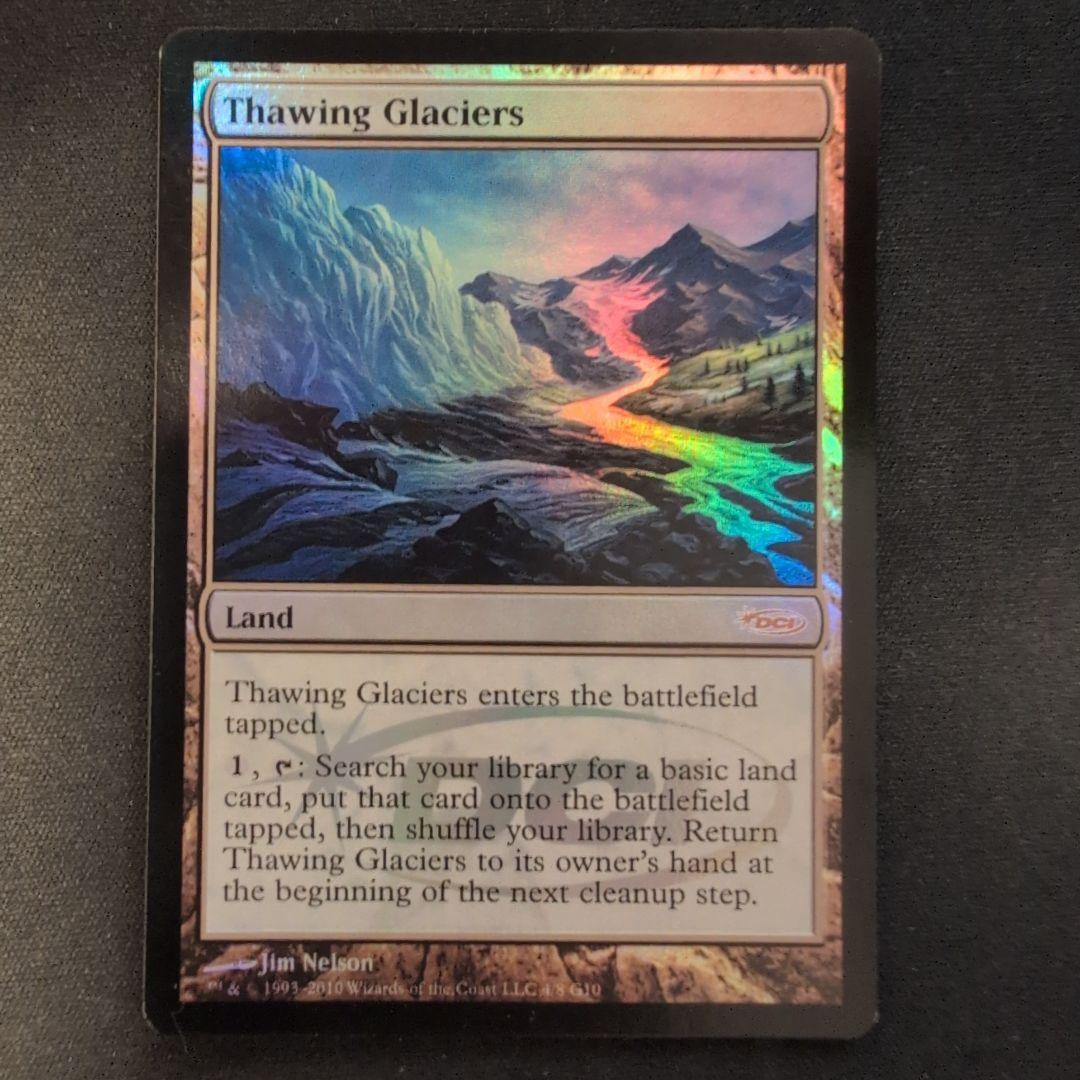 MTG Thawing Glaciers ジャッジ褒賞 Foil